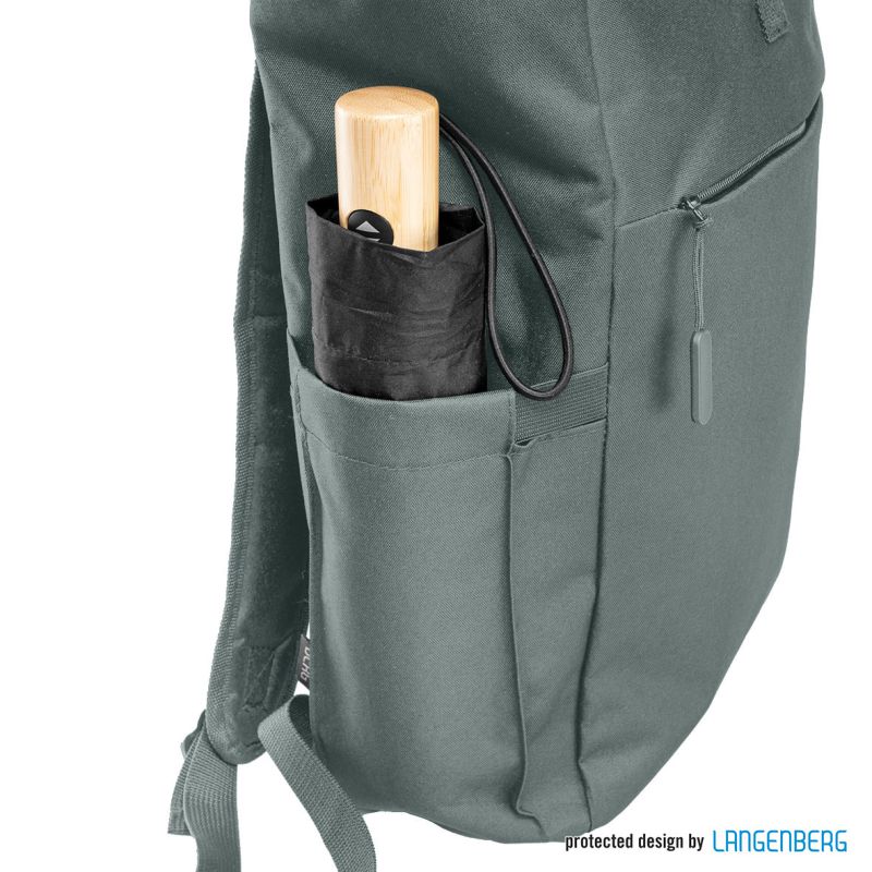 Rollup-Rucksack SIMPLE | grau | 51170