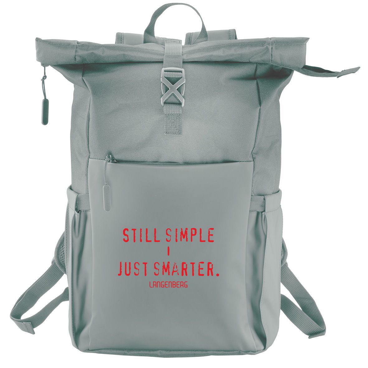 Rollup-Rucksack SIMPLE PREMIUM | grau | 54170