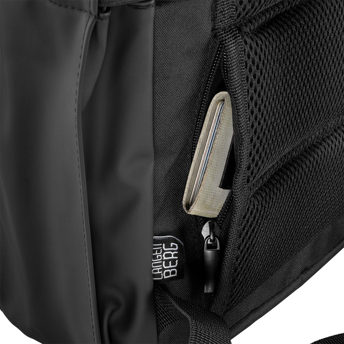 Rollup-Rucksack SIMPLE PREMIUM | schwarz | 54115